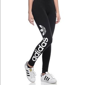 Black adidas leggings